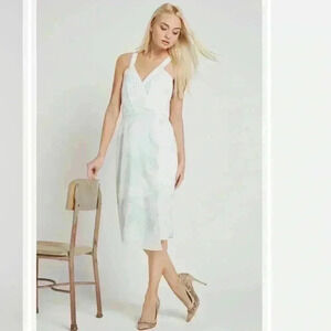 BCBGeneration Floral Racerback Faux Wrap